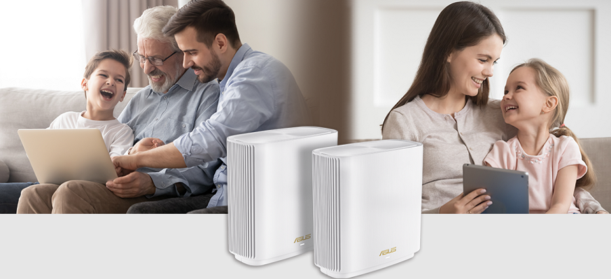 Router ASUS ZenWiFi AX XT8 WHITE 2pk